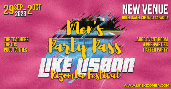 MENS PARTY PASS - LIKE Lisbon - A New Era